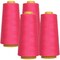 4 Pack of 6000 Yard Fuchisa Spools Sewing Thread All Purpose Designed for All Sewing Needs